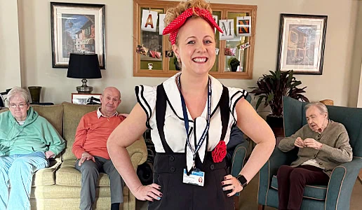 Coverage Care Services enjoy Singing for the Brain sessions