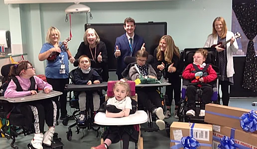 Severndale Specialist Academy group photo